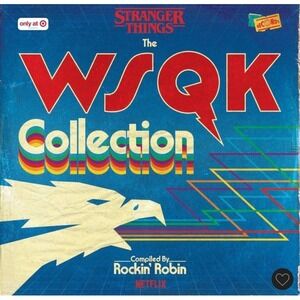Stranger Things | The WSQK Collection | Vinyl Record, LP, Red | Target Exclusive
